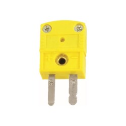 TC2-SR-Erkek - NiCr-Ni Termokupl Fiş Sarı