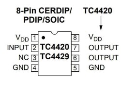 TC4420 DIP-8 Mosfet Sürücü Entegresi - 2