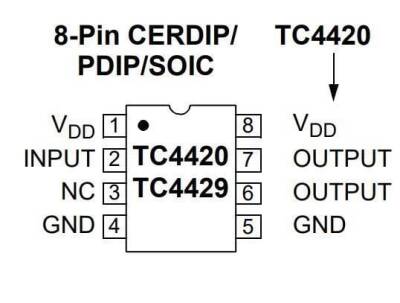 TC4420 DIP-8 Mosfet Sürücü Entegresi - 2