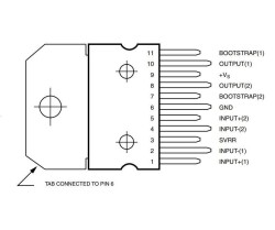 TDA2005 Multiwatt-11 Amplifikatör  Ses Entegresi - 2
