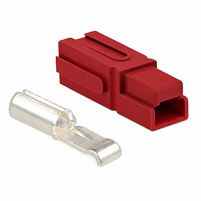Tekli 180A 600V Anderson Power Akü Soketi - Kırmızı - 1