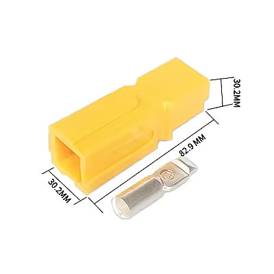 Tekli 180A 600V Anderson Power Akü Soketi - Sarı - 2