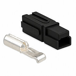 Tekli 180A 600V Anderson Power Akü Soketi - Siyah