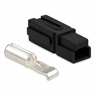 Tekli 180A 600V Anderson Power Akü Soketi - Siyah - 1