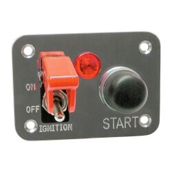 Tekli ON-OFF Toggle Switch Panel - Kontak Anahtarlı