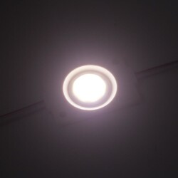 Tekli Su Gerçimez Cob Led Modülü - Beyaz 12V 2.4W - 2