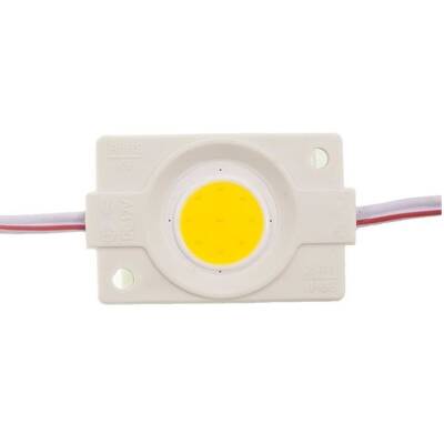 Tekli Su Gerçimez Cob Led Modülü - Gün Işığı 12V 2.4W - 1