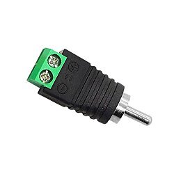 Terminal Input RCA Male Connector