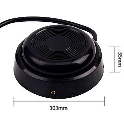 TFS-8017 1NO+1NC 10A Plastic Body Foot Switch - 3