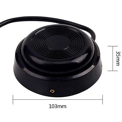 TFS-8017 1NO+1NC 10A Plastik Gövde Pedal Switch - 3