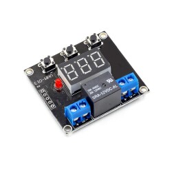 Time Adjusted 12-16V Countdown Voltage Cut Relay Circuit