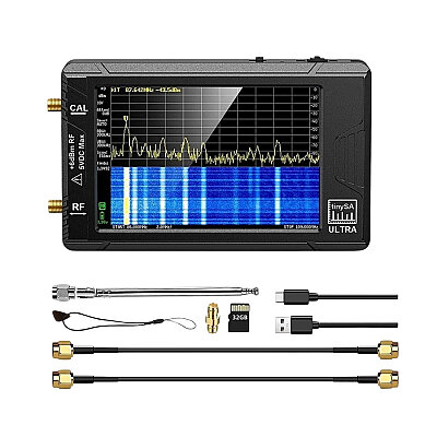 TinySA Ultra+ ZS-406 100kHz-5.3GHz Spectrum Analyzer - 1