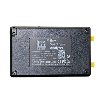 TinySA Ultra+ ZS-406 100kHz-5.3GHz Spectrum Analyzer - 3