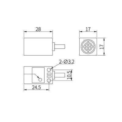 TL-Q5MD1 6-36V 5mm NO Endüktif Mesafe Sensörü - 4