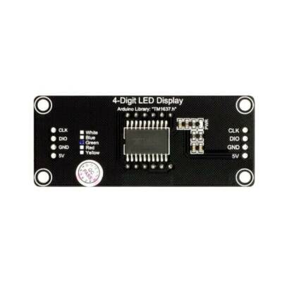 TM1637 4 Digit Led Display Saat Modülü - Yeşil - 2