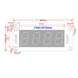 TM1637 4 Digit Led Display Saat Modülü - Yeşil - 3