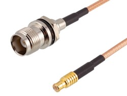 TNC-KY - MCX-J RG316 Dönüştürücü Kablo - 10cm