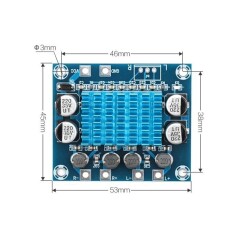 TPA3110 2x15W Stereo Çift Kanal Amfi Devresi XH-A232 - 3