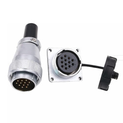 TPWS20 12 Pin 20mm Waterproof Connector Kit