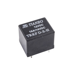 TRKF D-S-H 12V 16A Relay 5-Pin