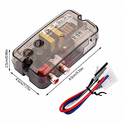 TSK TD-22 12V Car Audio Signal Converter - High-to-Low (Deck) Converter - 4