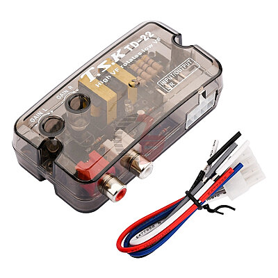 TSK TD-22 12V Oto Ses Sinyal Dönüştürücü- Amfi Deck Çevirici - 1