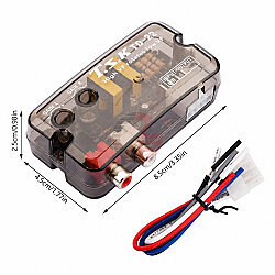 TSK TD-22 12V Oto Ses Sinyal Dönüştürücü- Amfi Deck Çevirici - 4