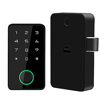 Tuya APP Fingerprint Reader Smart Electronic Cabinet/Drawer Lock - 1