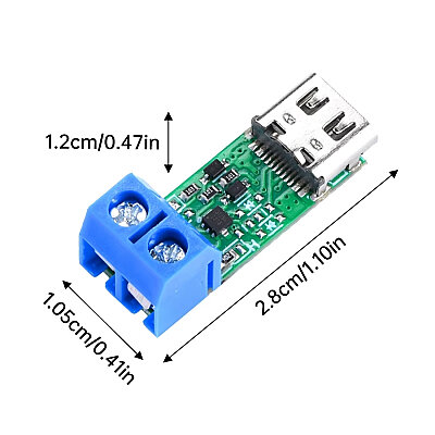 Type-C 140W PD 28V/36V/48V PD/QC Fast Charging Trigger Module - 3