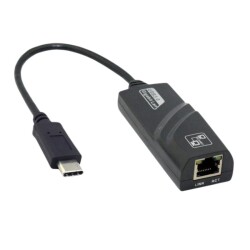Type-C - Ethernet RJ45 Dönüştürücü 1000 Mbps