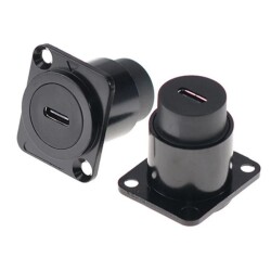 Type-C Female Connector - Panel Mount - 2