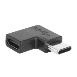 Type-C Female to Male Converter - 90 Degree Horizontal