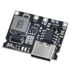 Type-C Li-ion 18650 Battery Charging Circuit - DC-DC Voltage Booster