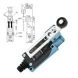 TZ-8108 Metal Gövde Limit Switch - 2