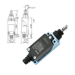 TZ-8122 Metal Gövde Limit Switch - 2