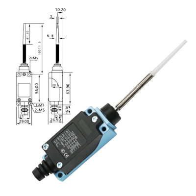 TZ-8166 Metal Body Limit Switch - 2