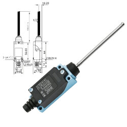 TZ-8167 Metal Body Limit Switch - 2