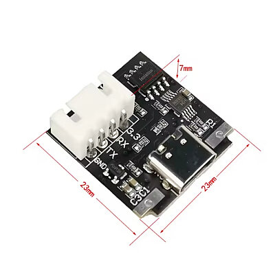 U2T USB - TTL Seri Port Modülü - ZK-SK Serisi Güç Kaynağı Modülü ile Uyumlu - 3