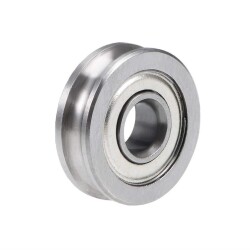 U604ZZ Groove Roller Type Bearing 4mm U Groove