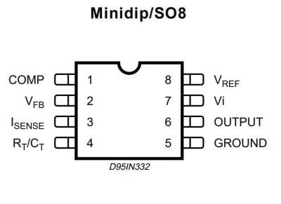 UC3844A SMD SOIC-8 Entegre - 2