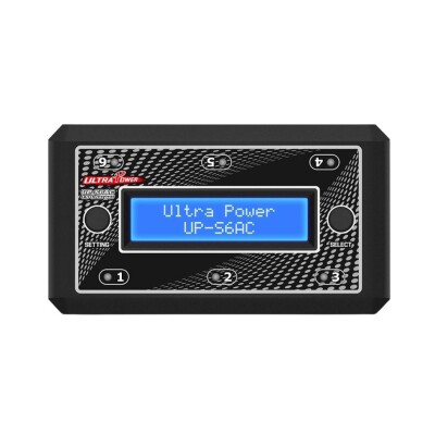 UP-S6AC 6 Channel 1S AC/DC LiPo LiHv Battery Charger - 1