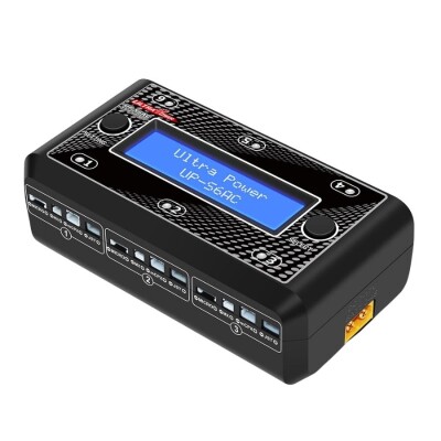 UP-S6AC 6 Channel 1S AC/DC LiPo LiHv Battery Charger - 2