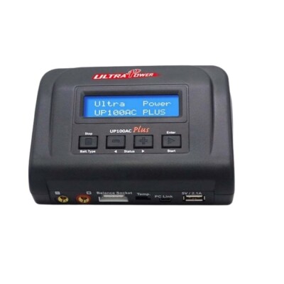 UP100AC Plus 100W 10A 1-6S LiPo LiHv Battery Charger - 1