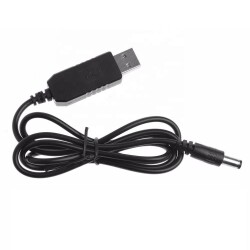 USB 5V - 12V Voltaj Yükseltici Booster 1m