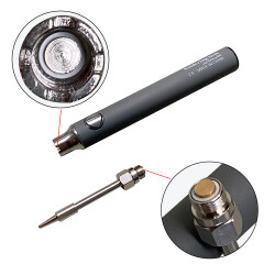 USB 5V 8W USB Siyah Kalem Havya Seti - Sıcaklık Ayarlı Mod Seçimli - 4