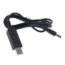 USB 5V - 9V Voltaj Yükseltici Booster 1m