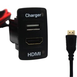 USB + HDMI Charging Socket Panel