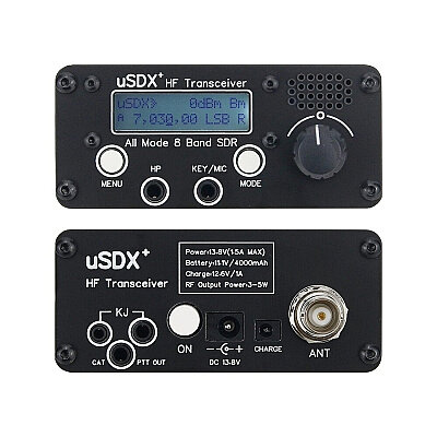 uSDR uSDX+ Plus V2 3-5W 8-Band HF Transceiver - 2