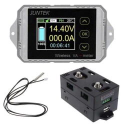 VAT1300 100V 300A Kablosuz Voltmetre Ampermetre - Kapasite Ölçer