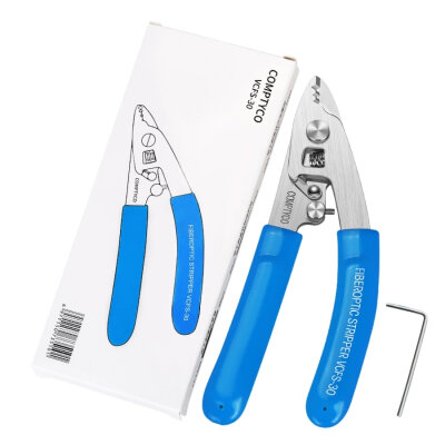 VCFS-30 Stainless Steel Three Port Fiber Optic Cable Stripper - 2